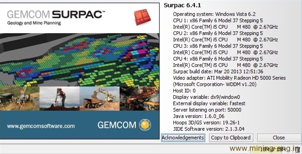surpac 6.4.1
